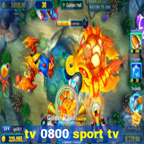 tv 0800 sport tv